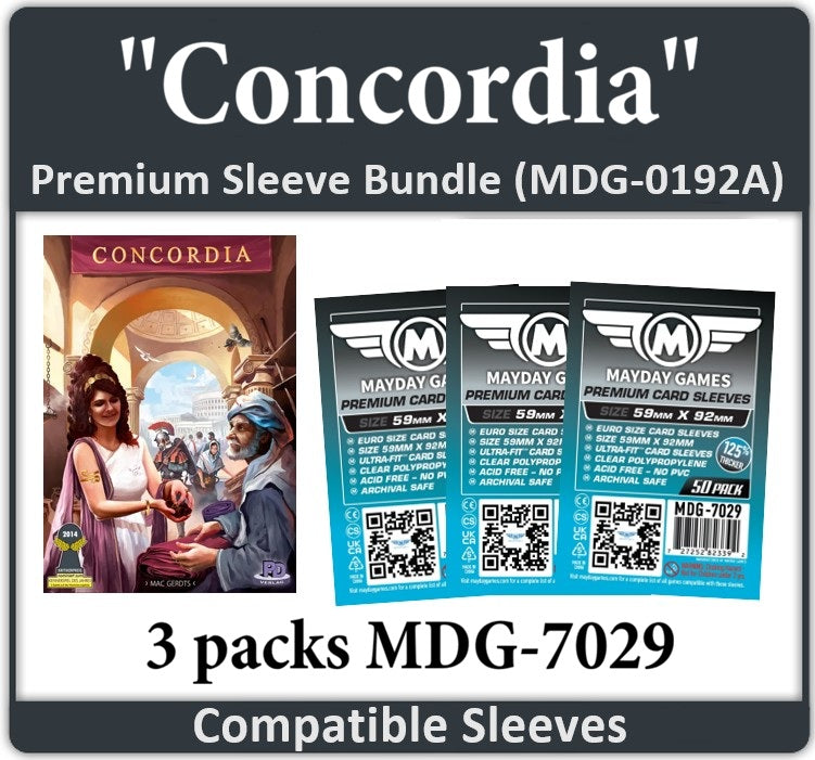 "Concordia" Compatible Card Sleeve Bundle