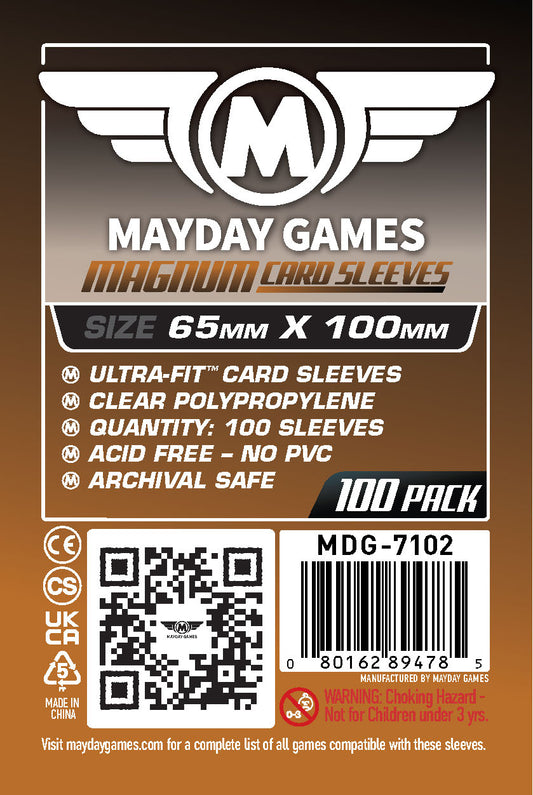 "7 Wonders" Card Sleeves - Magnum Ultra-Fit (65x100mm)