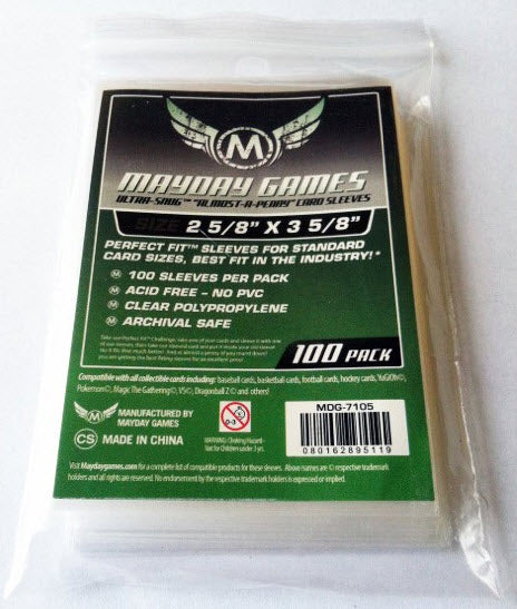 "Almost-A-Penny" Card Sleeves (2 5/8 x 3 5/8in) MDG-7105