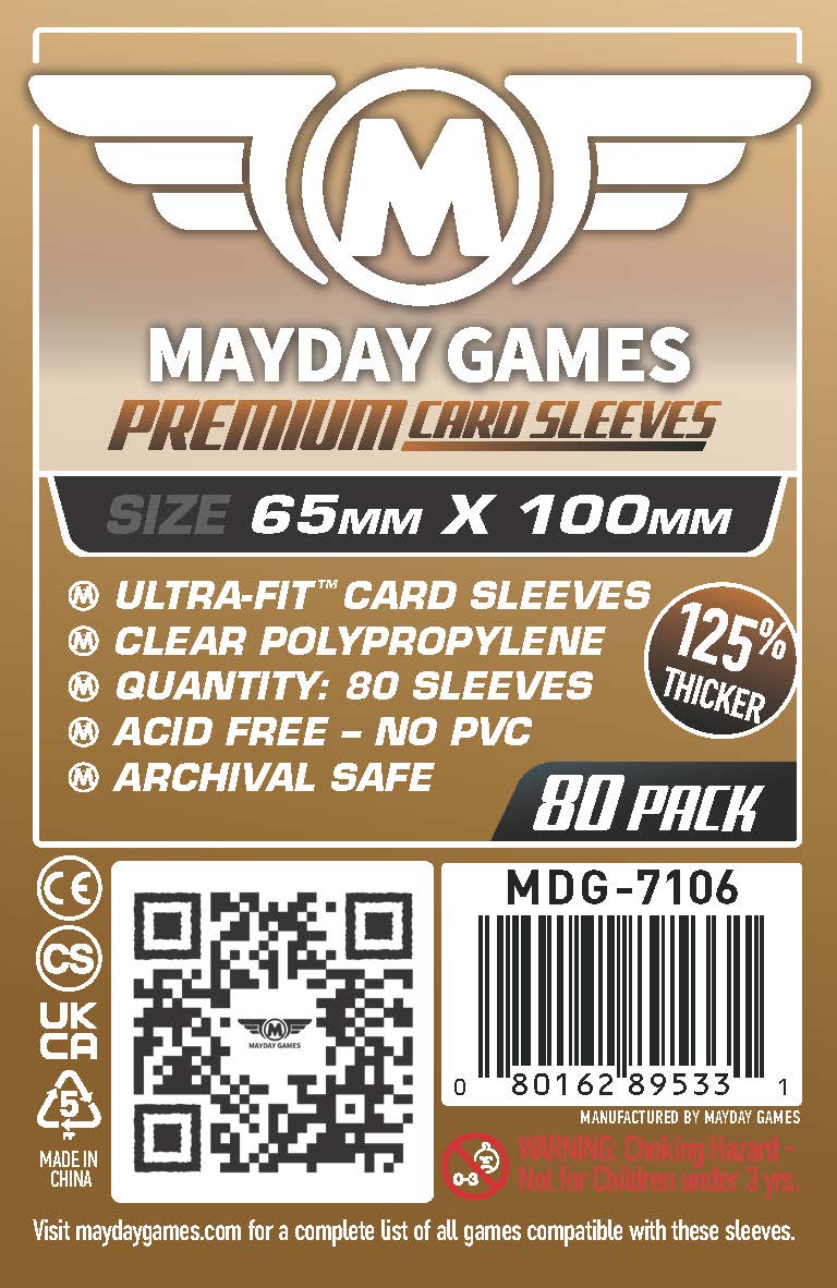 "7 Wonders" Card Sleeves - Magnum Ultra-Fit (65x100mm)