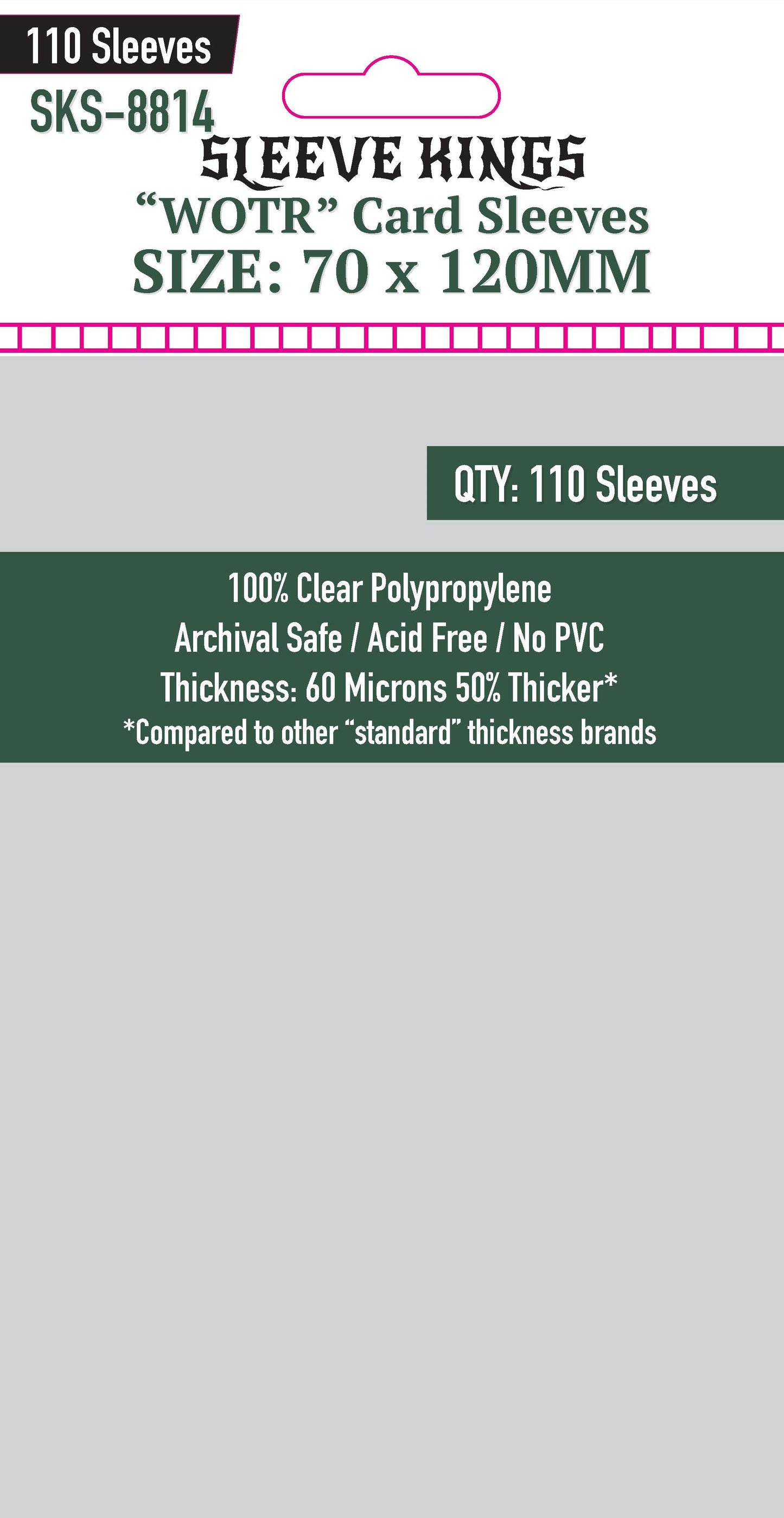 "Pest" Compatible Card Sleeve Bundle (8812 x 1, 8814 x 1)