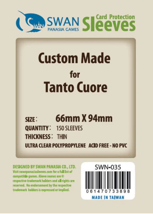 66x94mm -150 pack, Thin Sleeves (SWN-035)