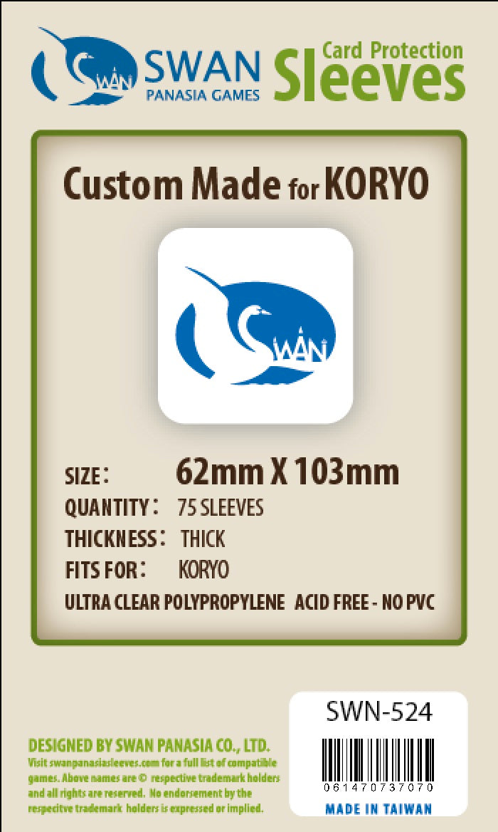 62x103mm -75 Pack, Thick Sleeves (SWN-524)