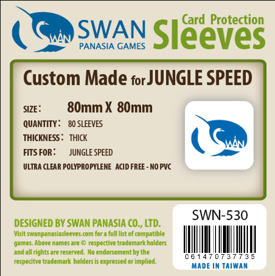 80x80mm -80 Pack, Thick Sleeves (SWN-530)