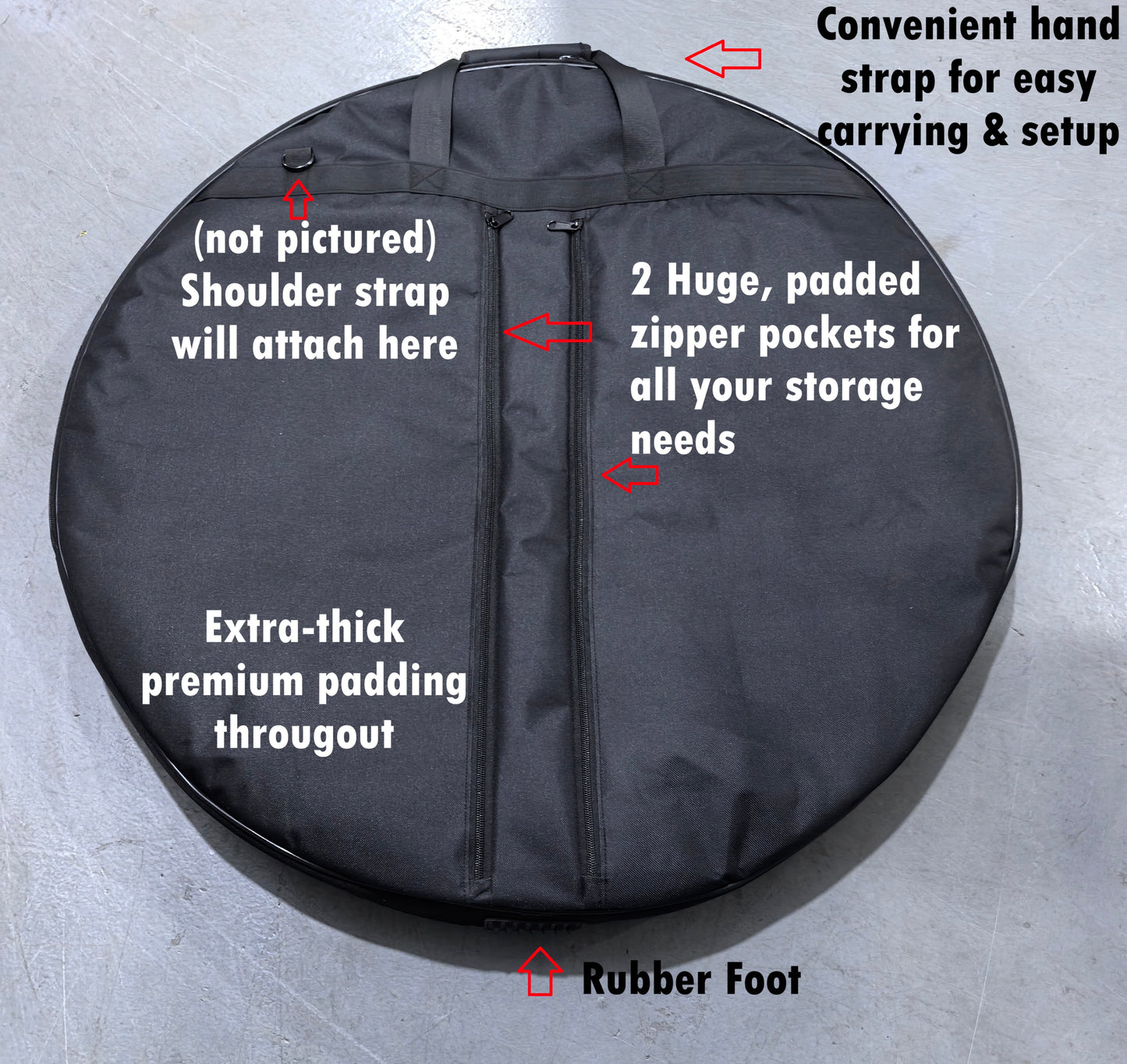 ELITE Crokinole Carrying Case -New For 2026