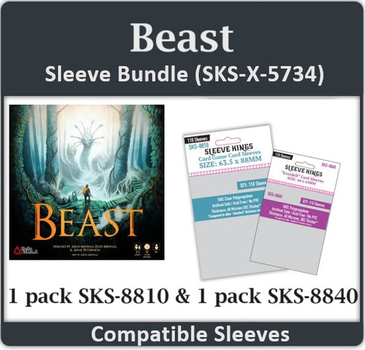 Beast Compatible Card Sleeve Bundle (8810 X 1, 8840 X 1)