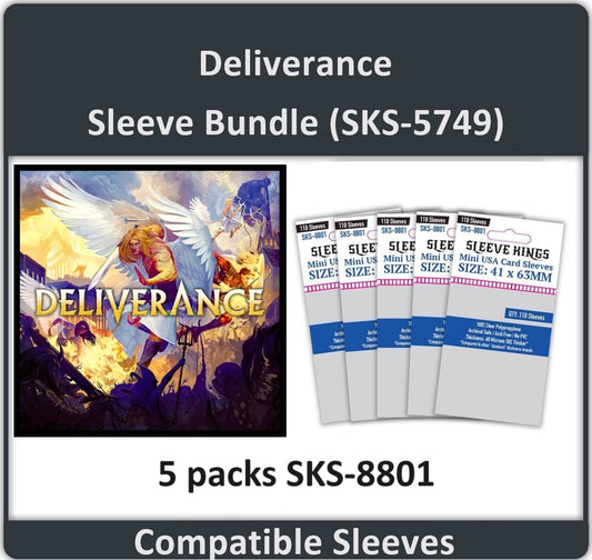 Deliverance Compatible Card Sleeve Bundle (8801 x 5)