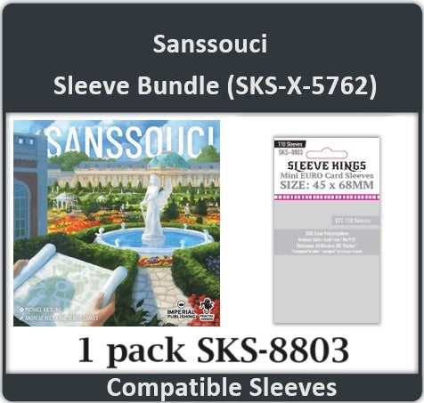 "Sanssouci" Compatible Card Sleeve Bundle (8803 x1)