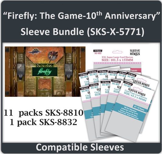 "Firefly: The Game – 10th Anniversary ALL IN" Compatible Bundle (8810 X 11 + 8832 X 1)