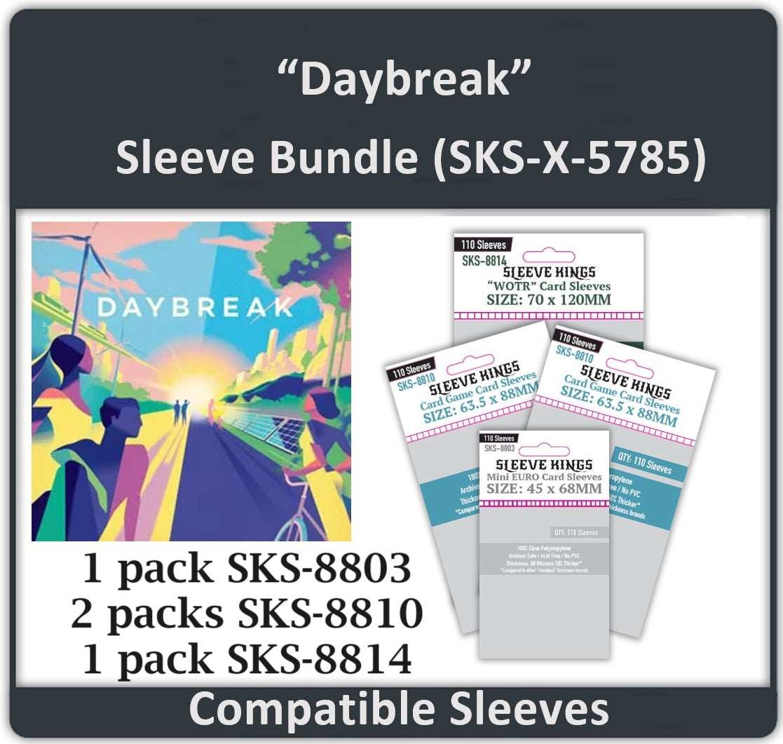 "Daybreak" Compatible Card Sleeve Bundle (8803 x 1+ 8810 x2 + 8814 x1)