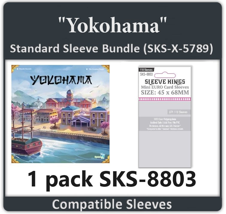 "Yokohama" Compatible Card Sleeve Bundle (8803 x 1)