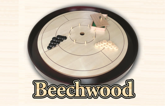 GAMA Special: Crokinole TOURNAMENT x2 (Mahogany or Beech) in Standard or Elite