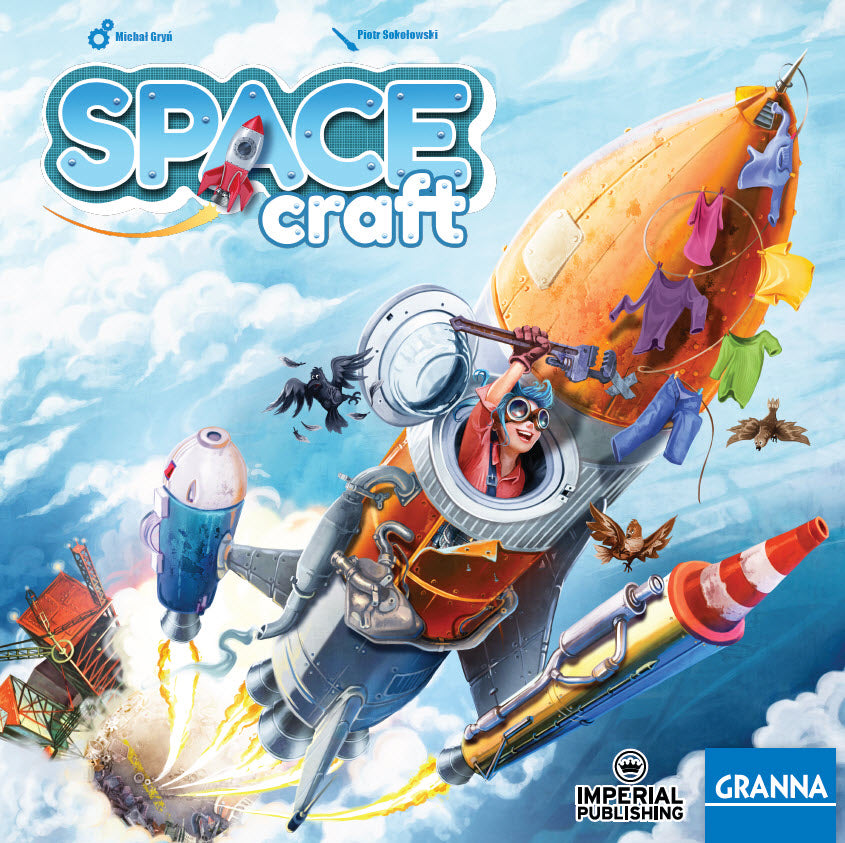 Space Craft 2-4 Player Board Game