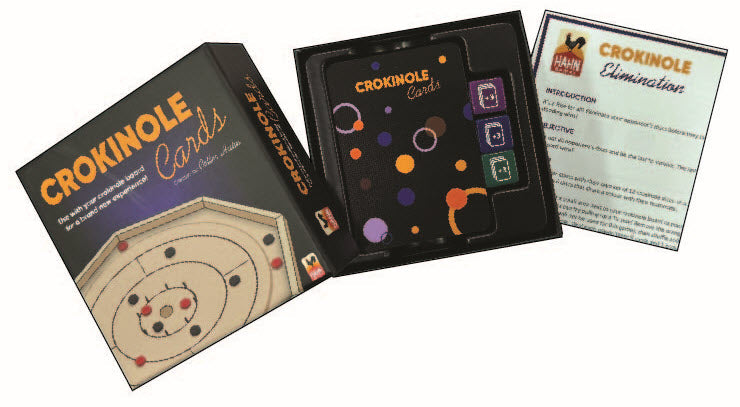 Crokinole Cards New 2nd Edition-The Game