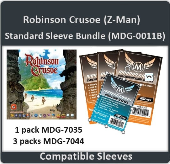 "Robinson Crusoe" (Z-Man Games) Card Sleeve Bundle