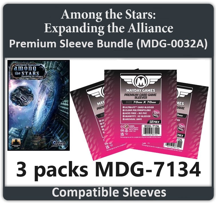 "Among the Stars: Expanding the Alliance" Card Sleeve Bundle