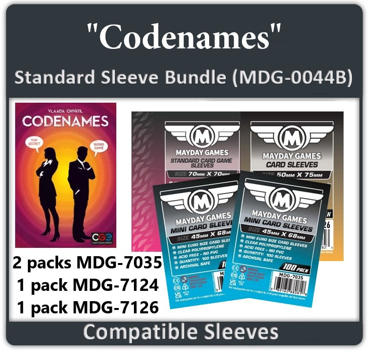 "Codenames" Card Sleeve Bundle