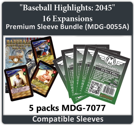 "Baseball Highlights: 2045- Expansions" Card Sleeve Bundle