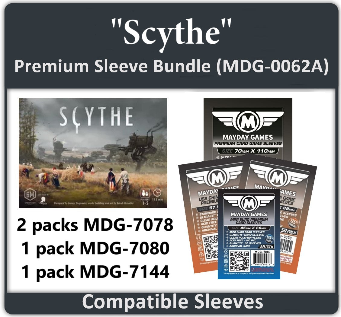 "Scythe" Compatible Card Sleeve Bundle