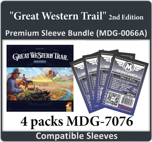 "Great Western Trail Compatible" Card Sleeve Bundle