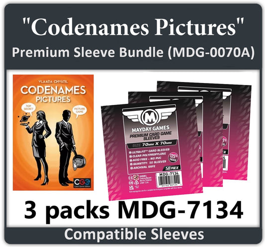 "Codenames: Pictures Compatible" Card Sleeve Bundle