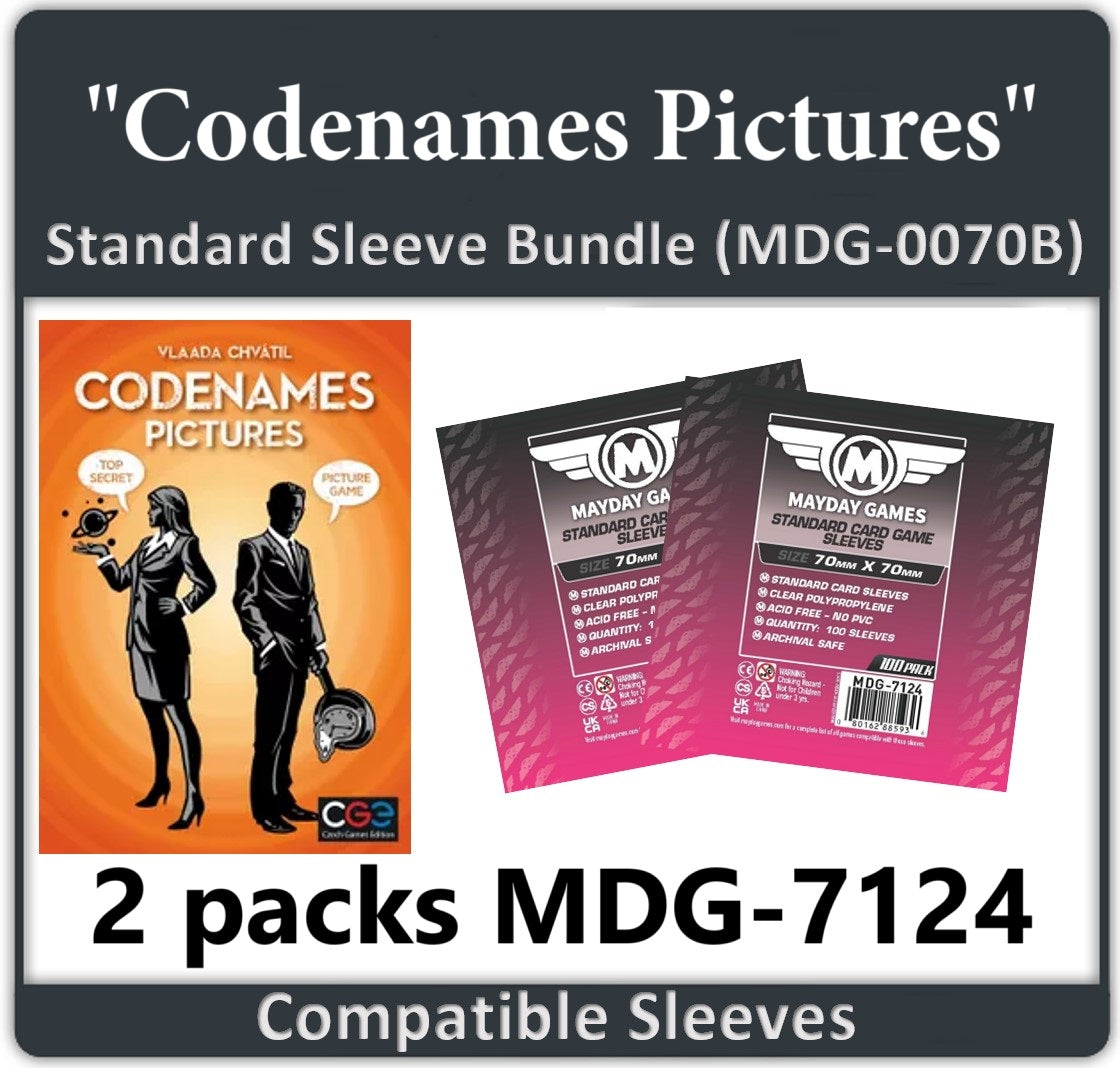 "Codenames: Pictures Compatible" Card Sleeve Bundle