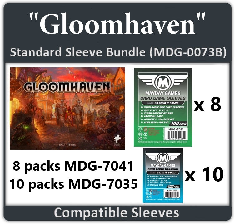 "Gloomhaven Compatible" Card Sleeve Bundle