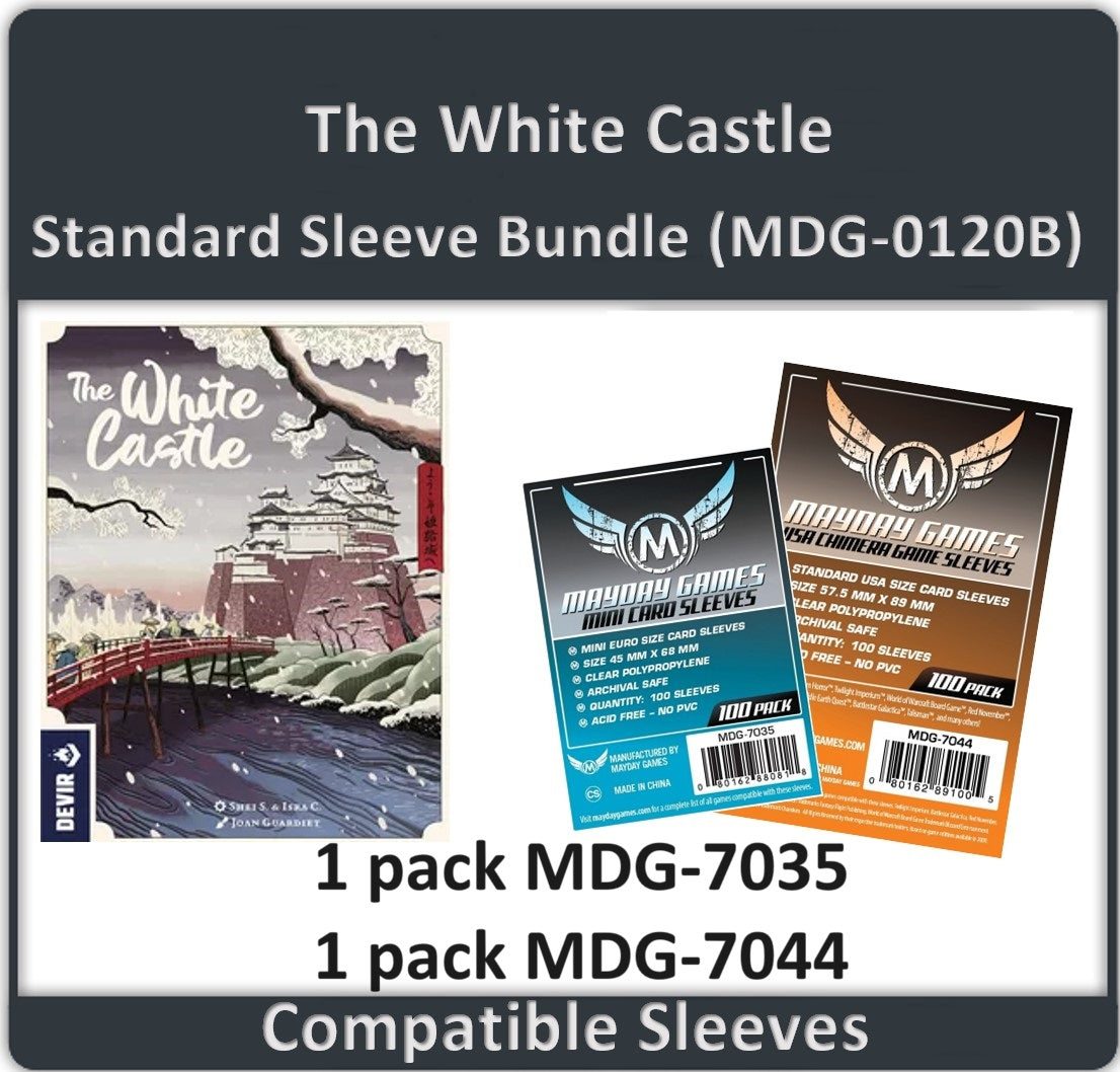 "The White Castle" Compatible Card Sleeve Bundle