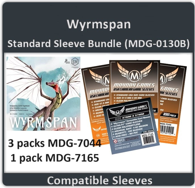 Wyrmspan Compatible Card Sleeve Bundle