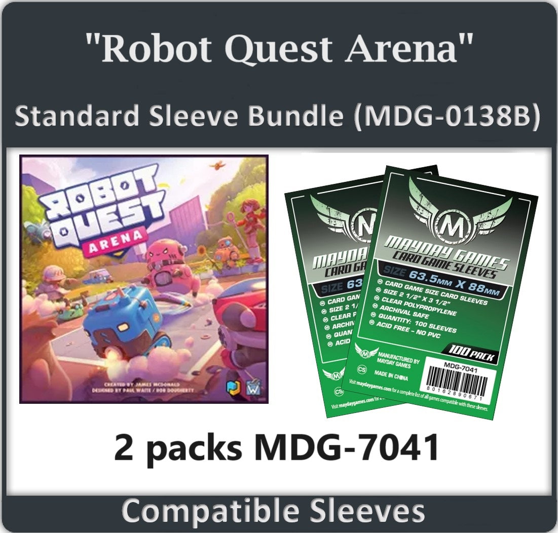 "Robot Quest Arena" Card Sleeve Bundle