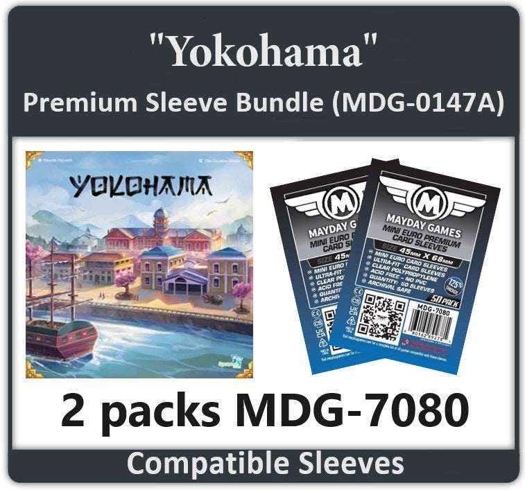 "Yokohama" Compatible Card Sleeve Bundle