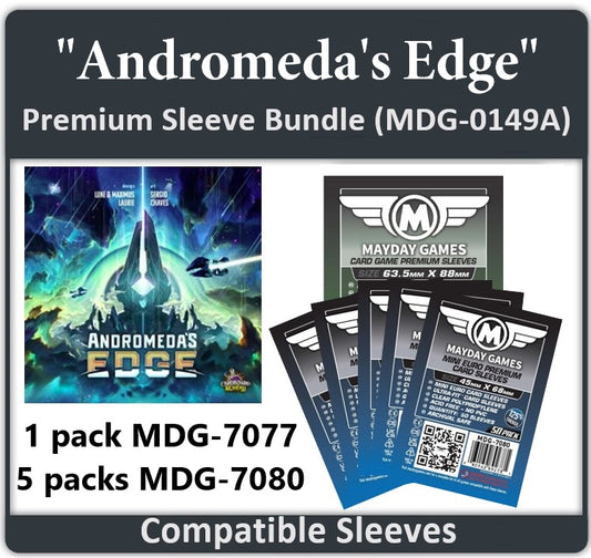 "Andromeda's Edge" Compatible Card Sleeve Bundle