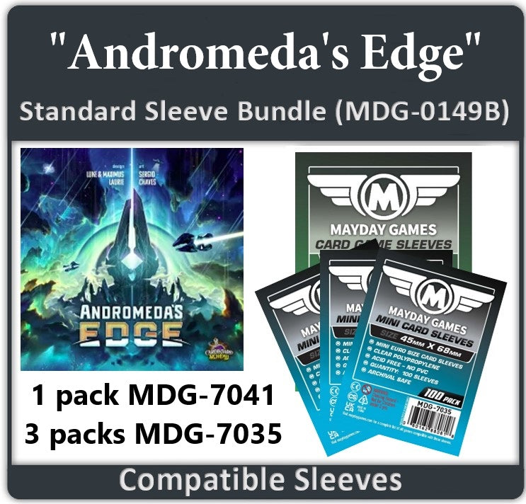 "Andromeda's Edge" Compatible Card Sleeve Bundle