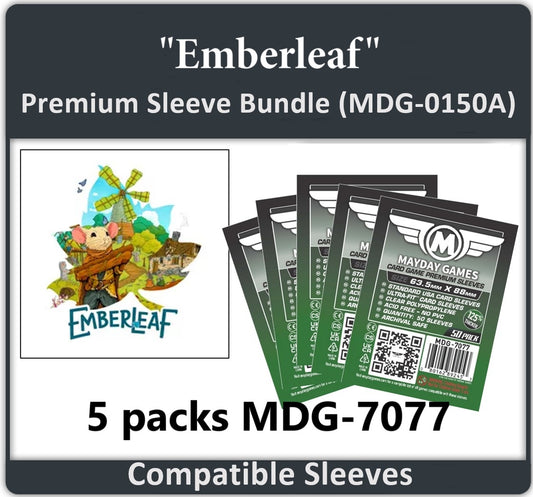 "Emberleaf" Compatible Card Sleeve Bundle