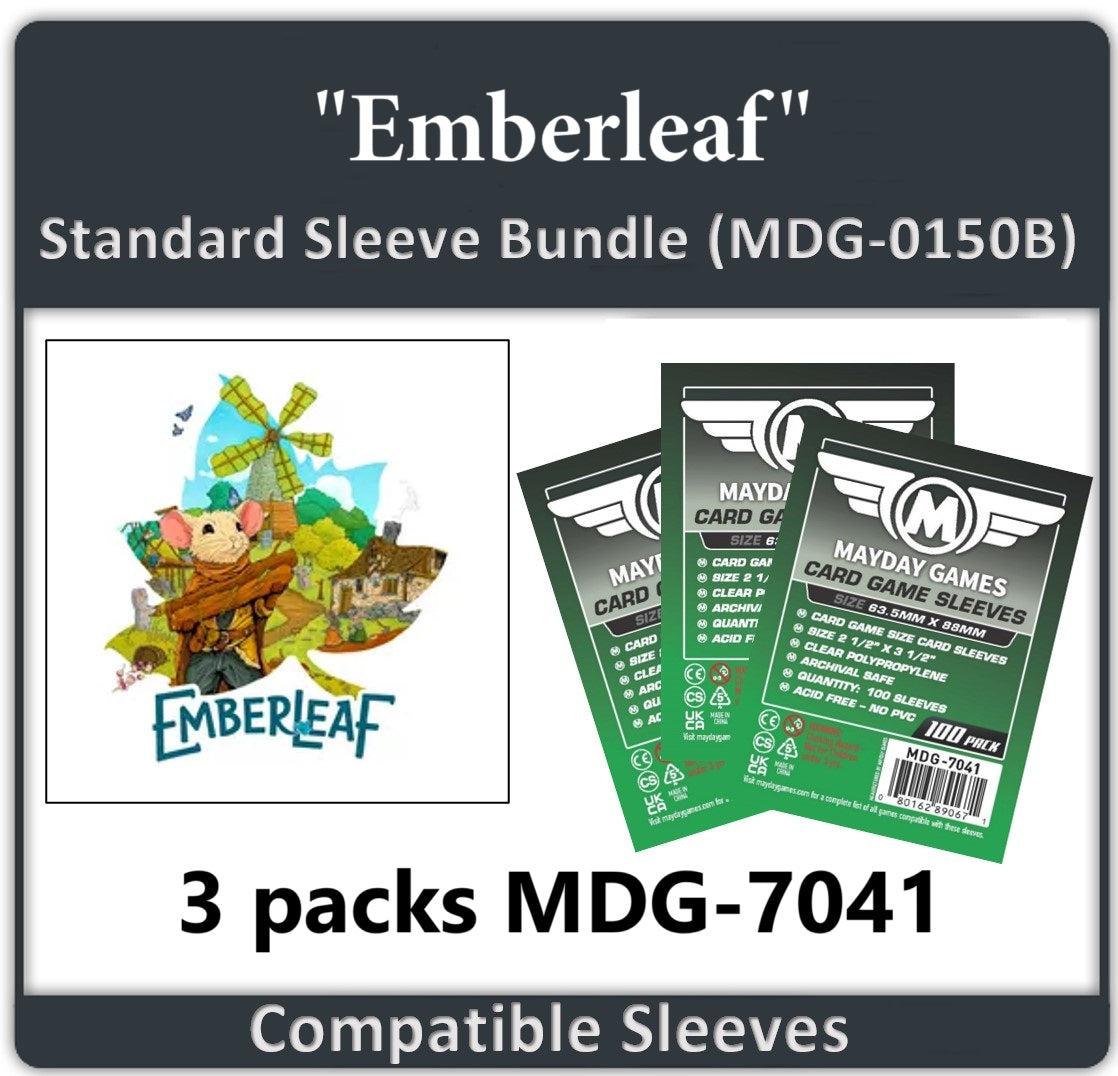 "Emberleaf" Compatible Card Sleeve Bundle