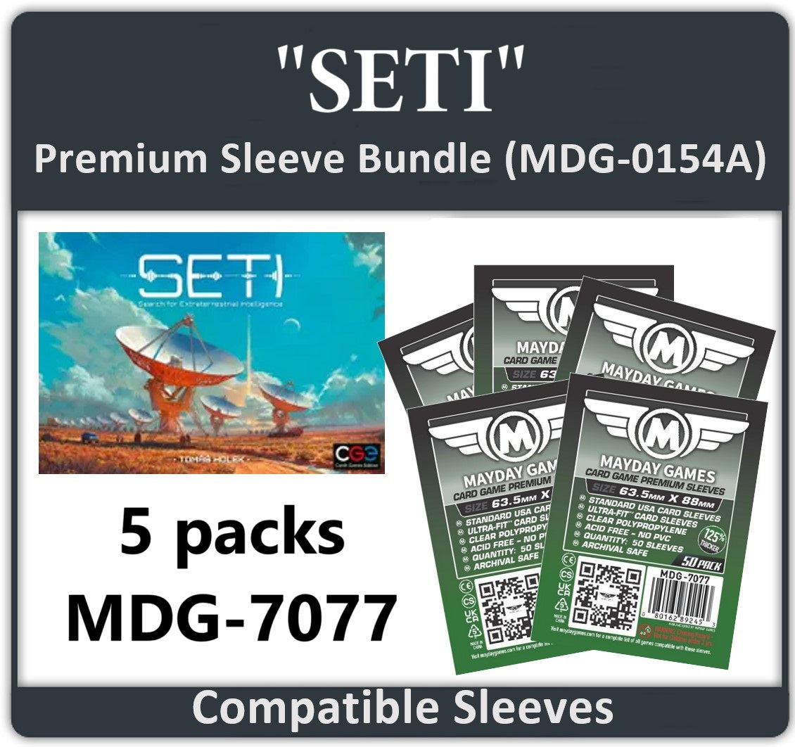 "SETI" Compatible Card Sleeve Bundle