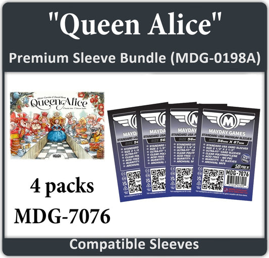 "Queen Alice" Compatible Card Sleeve Bundle