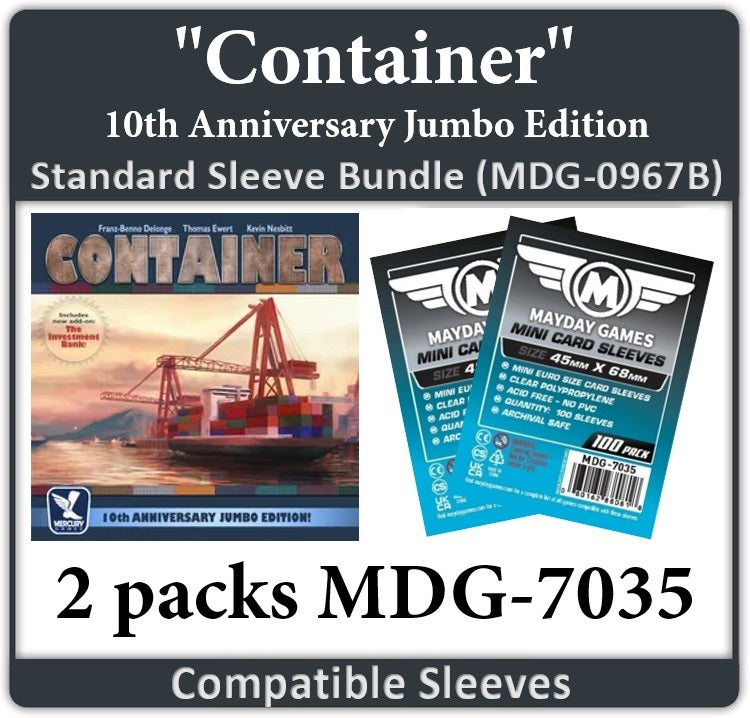 "Container (10th Anniversary Jumbo Edition)" Card Sleeve Bundle