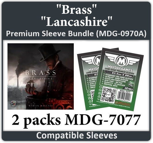 "Brass: Lancashire" Card Sleeve Bundle