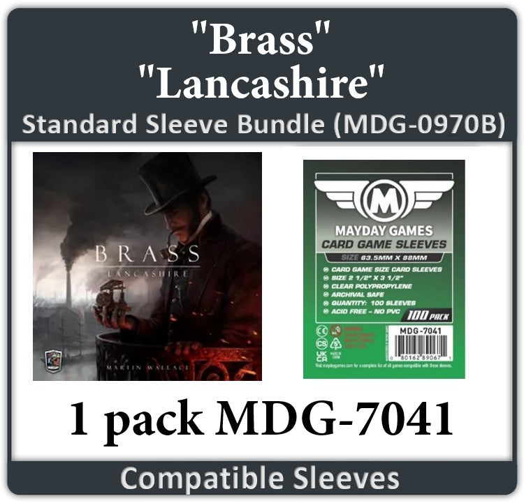 "Brass: Lancashire" Card Sleeve Bundle