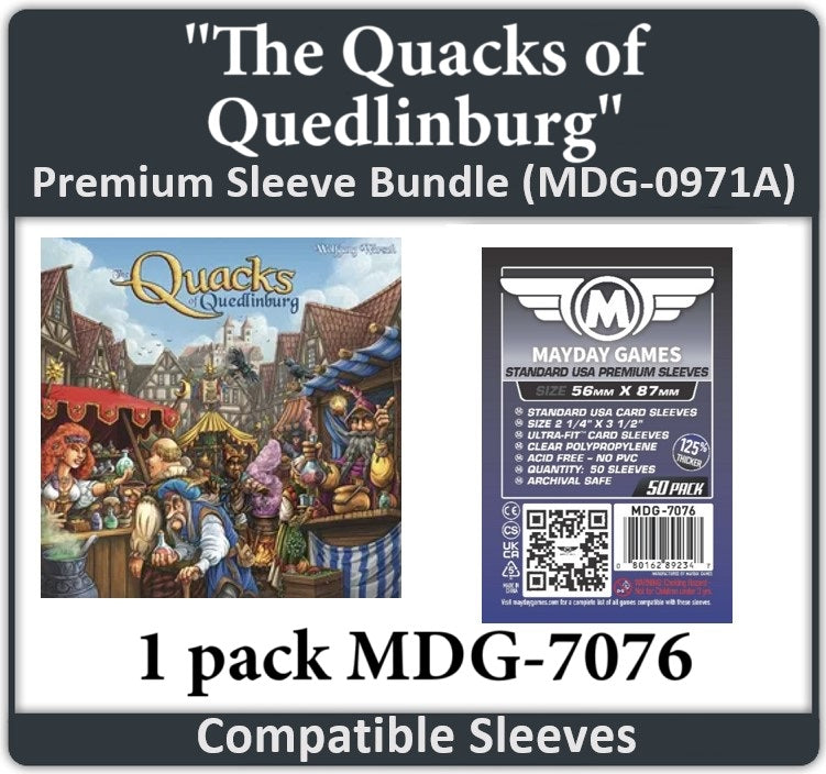 "The Quacks of Quedlinburg" Card Sleeve Bundle