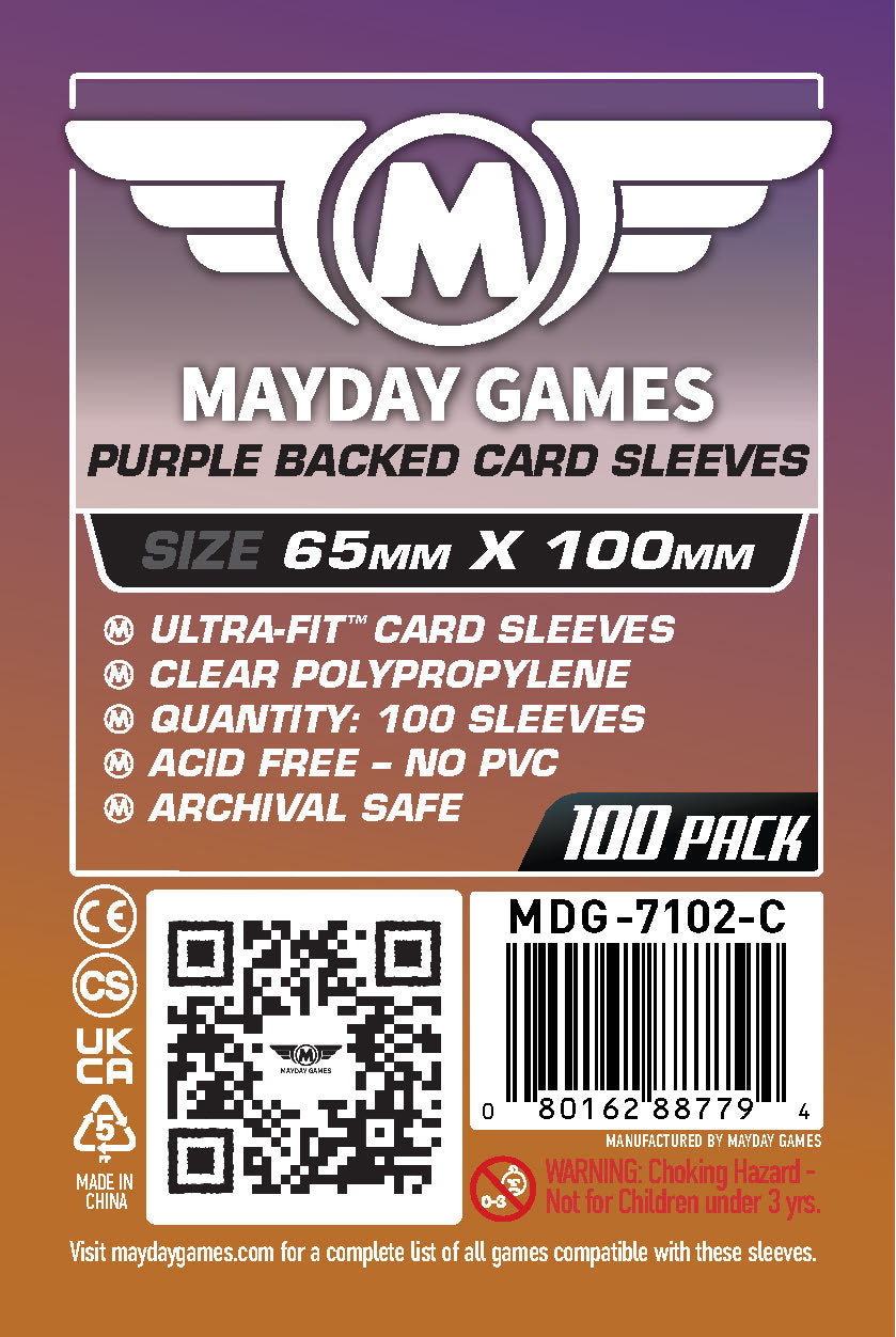 "7 Wonders" Card Sleeves - Magnum Ultra-Fit  (65x100mm)