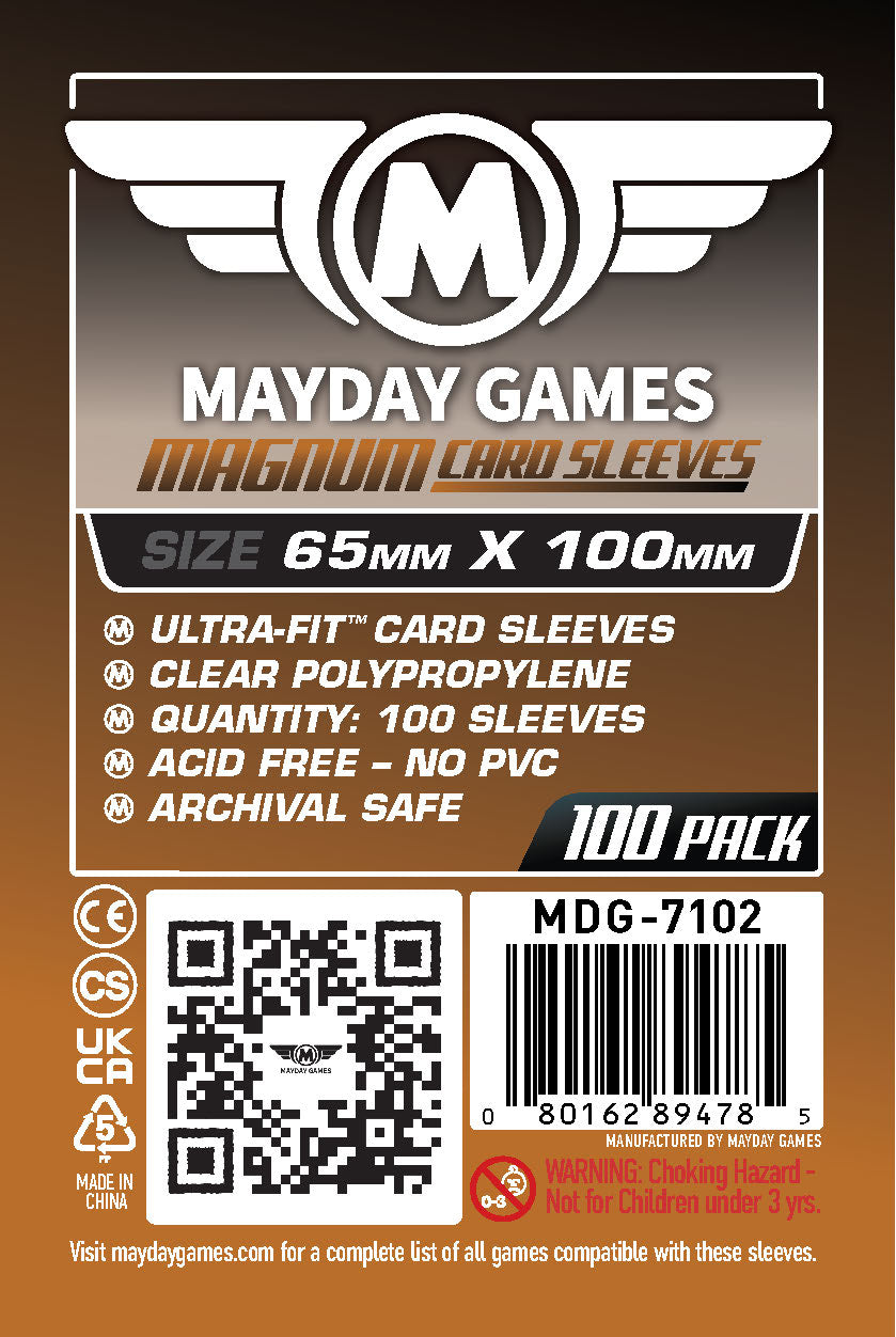 "7 Wonders" Card Sleeves - Magnum Ultra-Fit  (65x100mm)