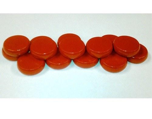 14 *MINI* Wooden Crokinole Discs - 1 1/8 inch version (Several Colors to Choose from)