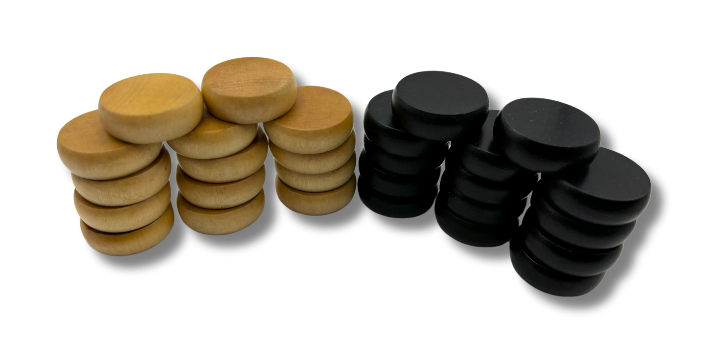 ELITE 14 Count Crokinole Discs (Choose from 10 colors) + Scoring Peg