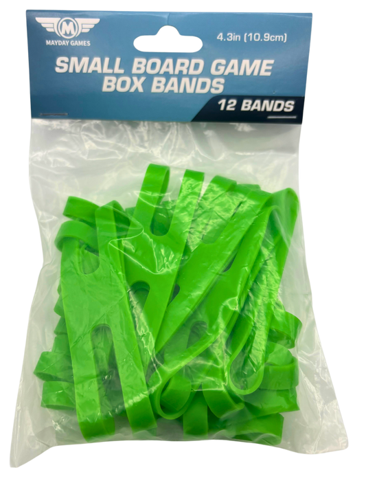 12 Pack of Small Board Game Box Bands (4.3 inches)