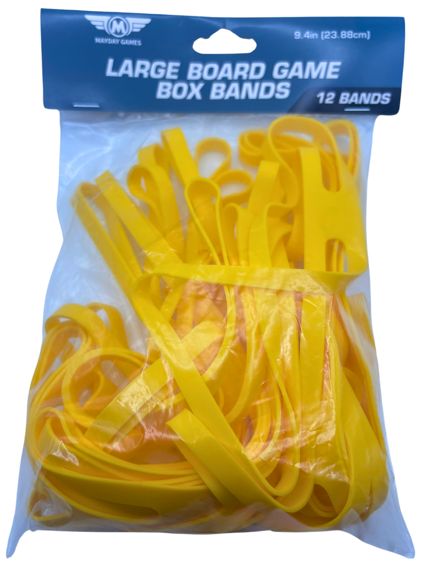 12 Pack of Large Board Game Box Bands (9.4 inches)