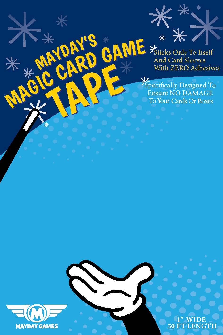 Mayday’s Magic Card Tape (50 feet) Coming Soon
