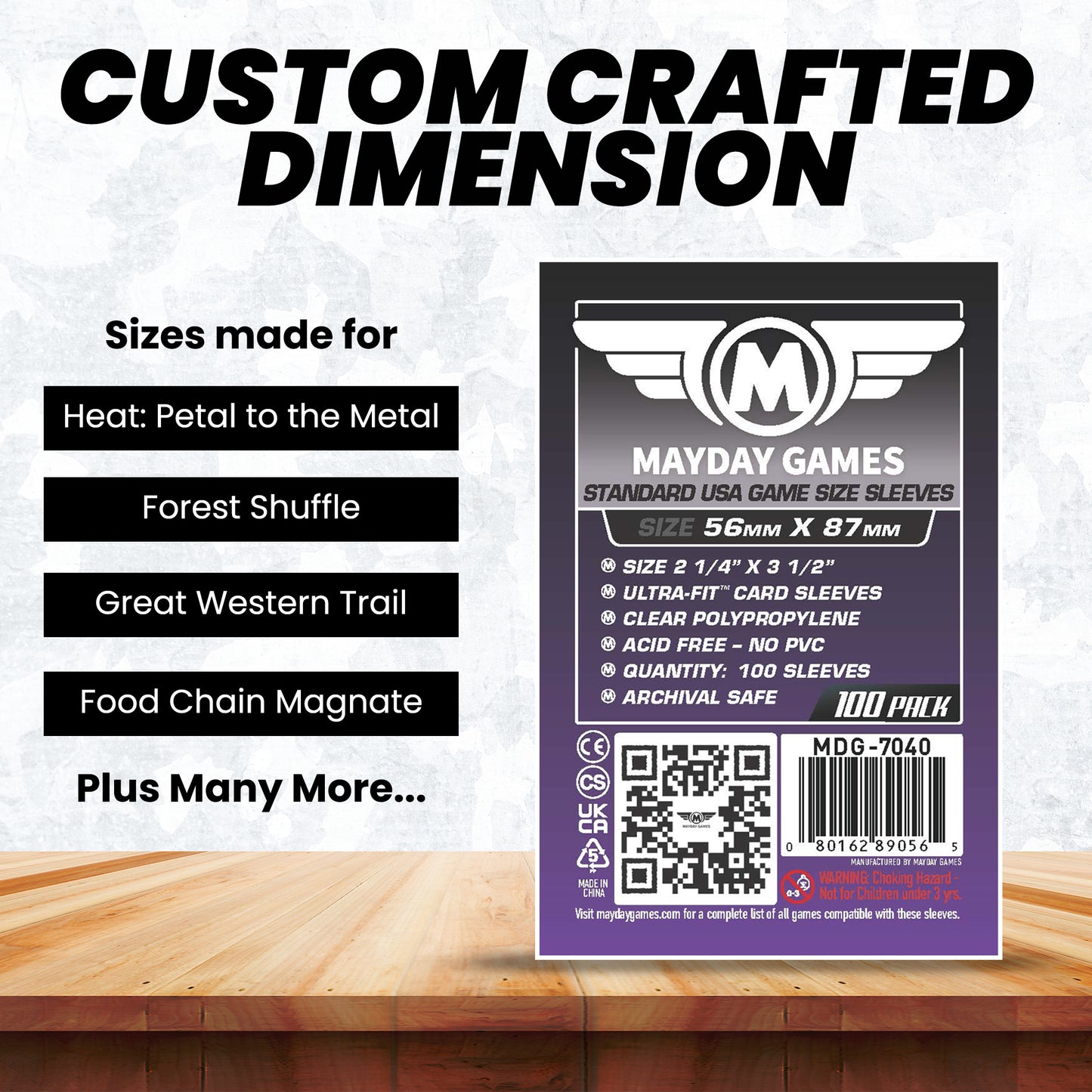 Standard USA Card Sleeves (56x87mm)