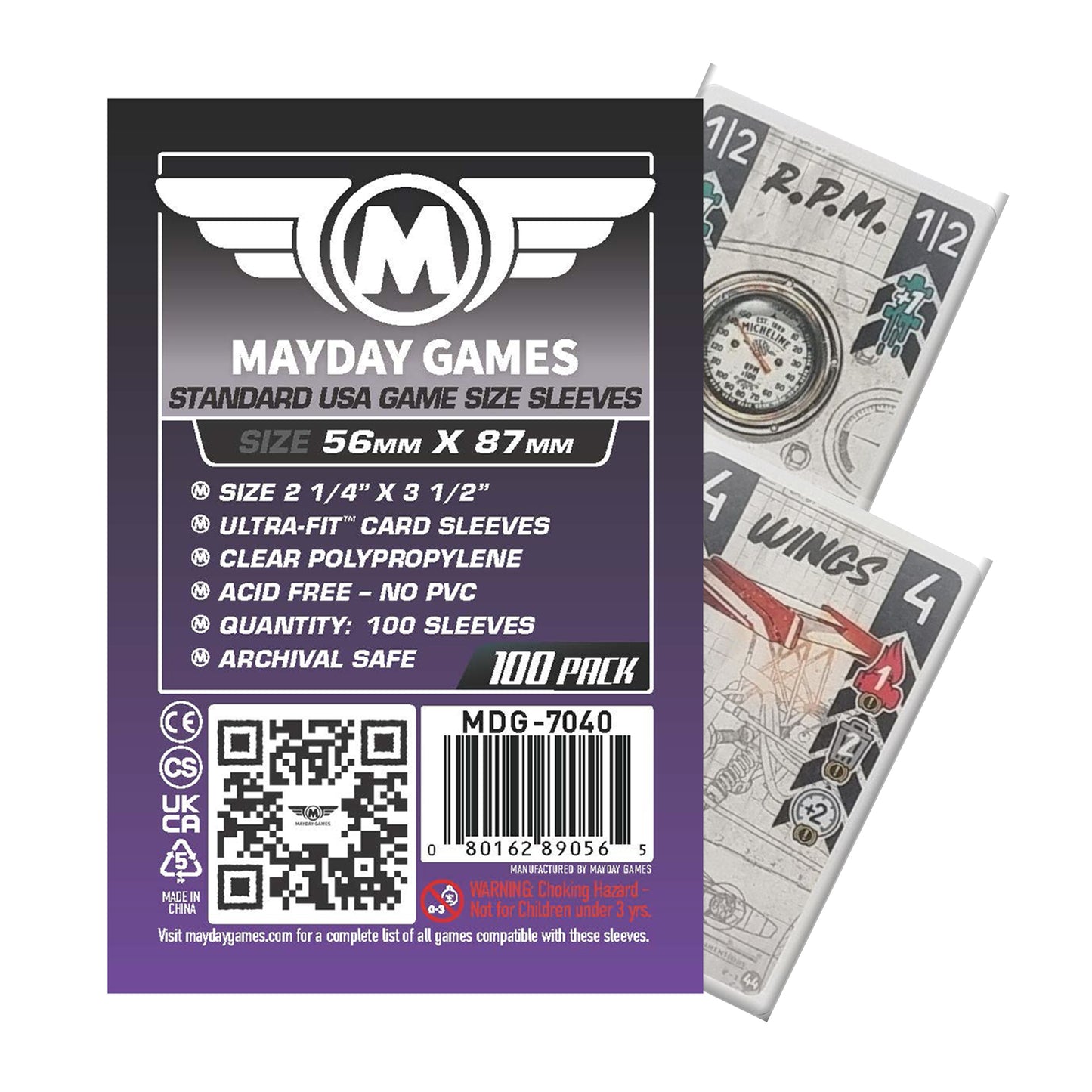 Standard USA Card Sleeves (56x87mm)